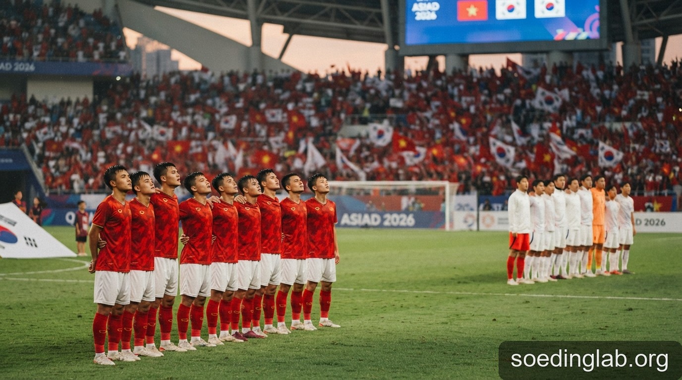 Tứ kết ASIAD 2026: U23 Việt Nam đối đầu thử thách cực đại Hàn Quốc - 2